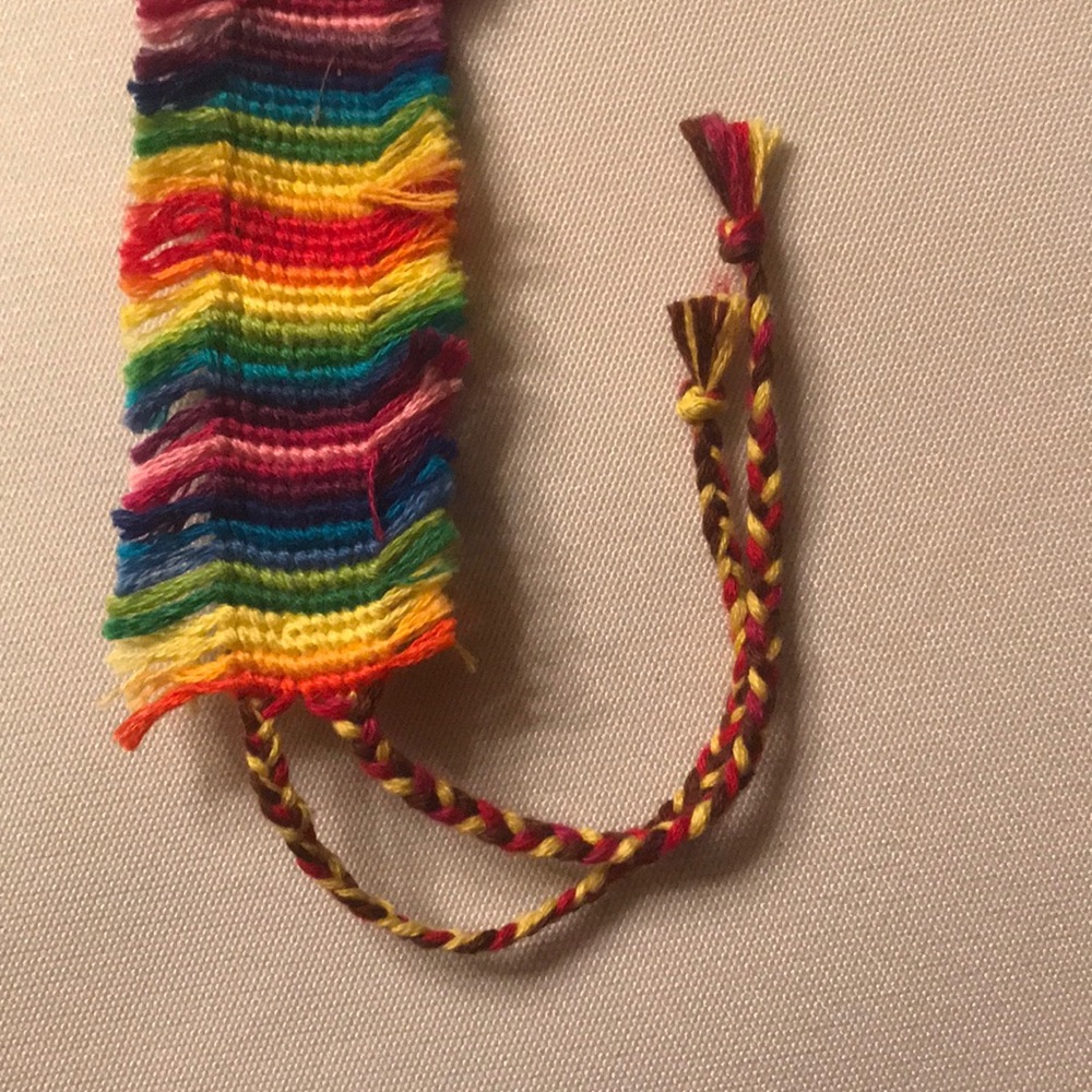 Rag Rug Friendship Bracelet - Picture 4 of 4